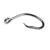 Saltwater Fishing Large Size Stainless Steel Hook Barbed Offset Circle Hook For Tuna Shark Boat Trolling Fishing 12/0 14/0 16/0
