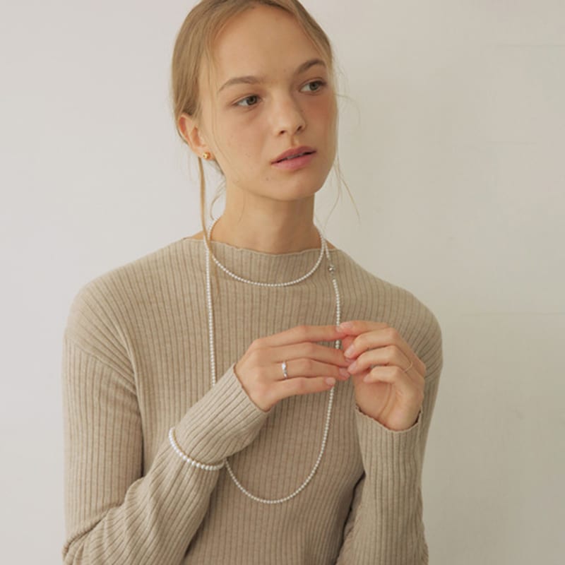 modernlike 14k gold-filled silver cotton ball pin earrings