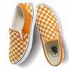 Vans Unisex Checkerboard Classic Slip On Sneakers Yellow/White Vans VN0A5JMH8LF