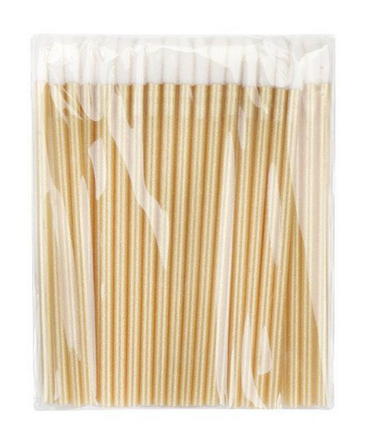 Einweg Hohl-Lippenpinselstiele, 50er-Pack: Tragbare Lippenstift-Make-up-Werkzeuge Pinsel