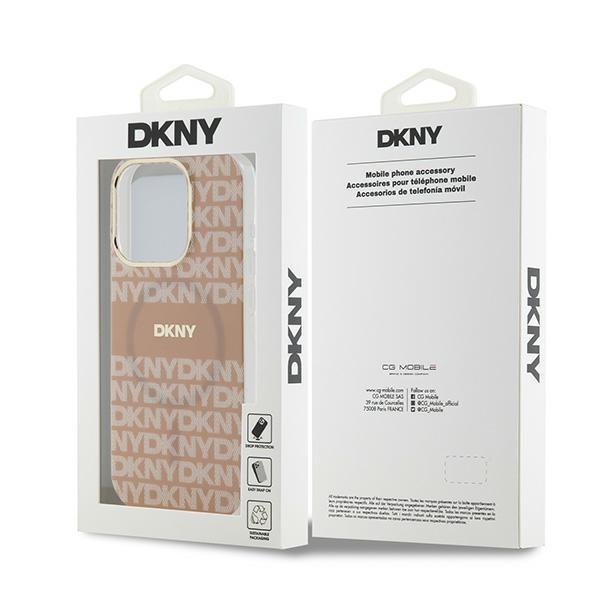 Dkny Dkhmp13Lhrhsep Iphone 13 Pro / 136.1 Różowy/Pink Hardcase Iml Mono & Stripe Magsafe