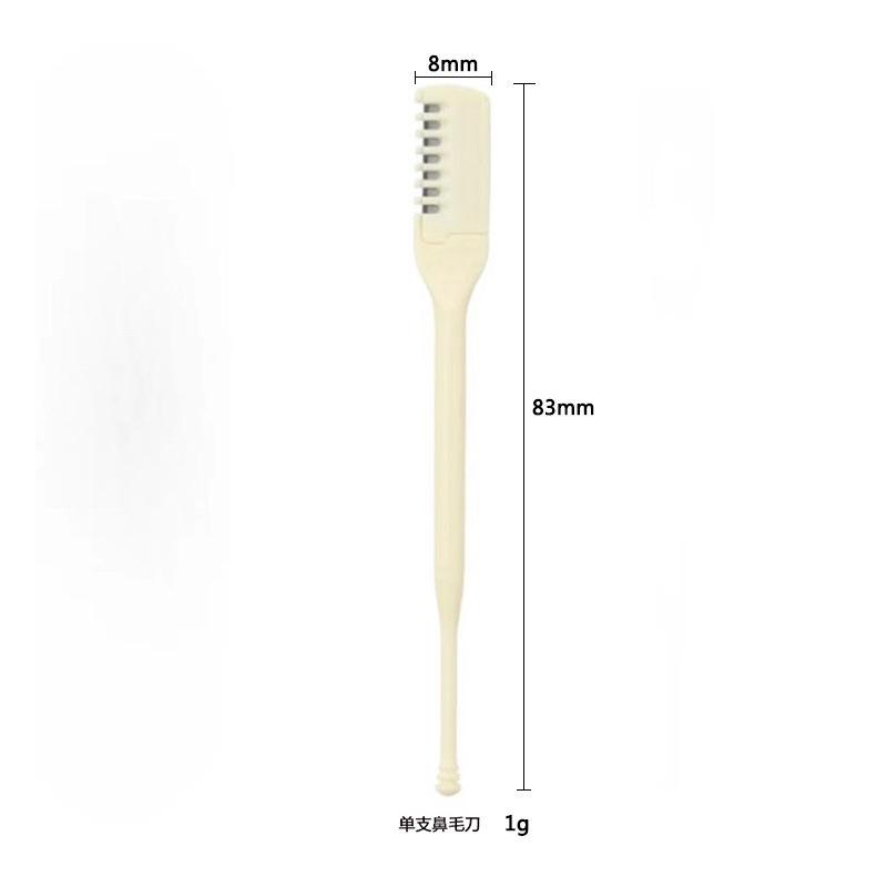 

1/3 шт. Триммер для волос в носу для мужчин и женщин, портативный ручной вращающийся на 360° безопасный для кожи инструмент для удаления волос на лице 3pcs