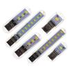Mini Taşınabilir USB LED Kitap Işığı DC5V Ultra Parlak Okuma Kitap Lambası 2 led 3 led 8 led Işıklar Güç Bankası PC Dizüstü Bilgisayar Notebook İçin
