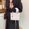 Shangxin Diamond Embroidered Thread Small Bag Women's 2025 New Korean Version Women's Bag Versatile Shoulder Messenger Bag Portable Princess Diana Bag