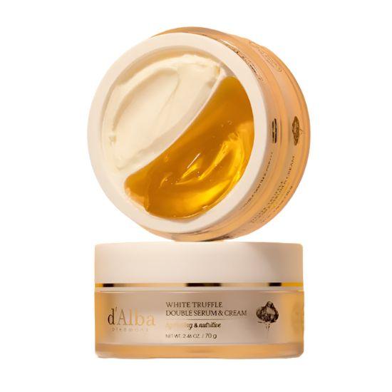 d'Alba White Truffle Double Serum & Cream Hydrating Anti-Aging Face Cream 70g