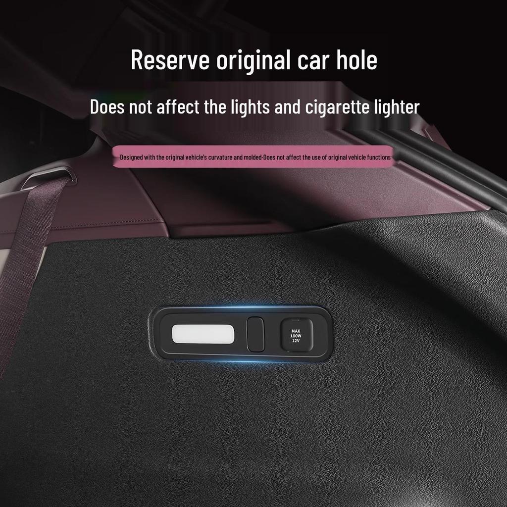 Xiaomi YU7 Trunk Side Protector Mat for Car Interior Modification