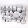 10pcs/lot Various Design Fluted Edge Wavy Flower Cup Boat Round Shape Aluminium Tart Mould Jelly Pudding Cup Cupcake Mold Baking
