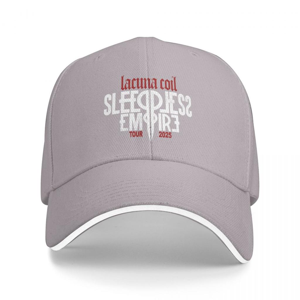 Baseball Caps Lacuna Coil Sleepless Empire Tour 2025 Trending Graphic Men Women Sport Summer Hats
