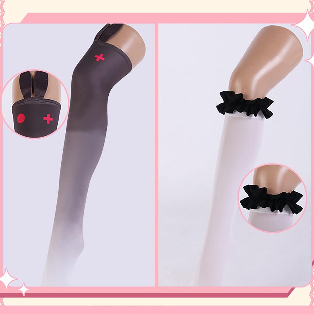 [Milky Time] Nijisanji Yami Rena Cosplay Halloween VTuber Virtual Idol (Costume, M)