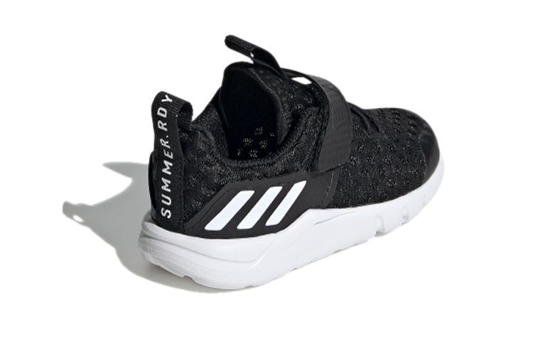 Adidas Rapidafle Breathable Low top Toddler Shoes Black Infant And Toddler EF9753