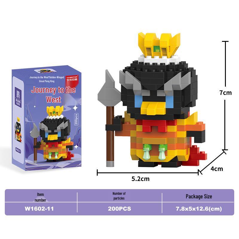 Journey to the West: Sun Wukong Micro Blocks Toy Set for Kids