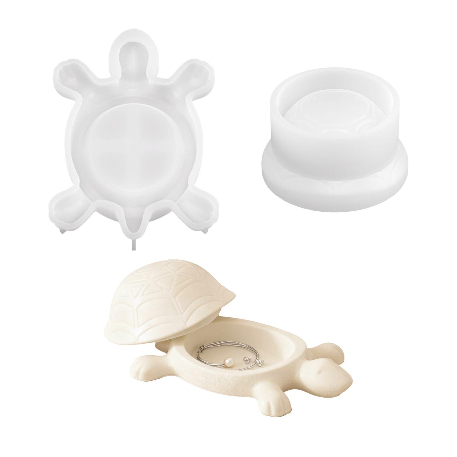 

Flexible Turtles Jewelry Organizers Mould Easy Releases Silicone Crafting Tool For Resin Projects 1