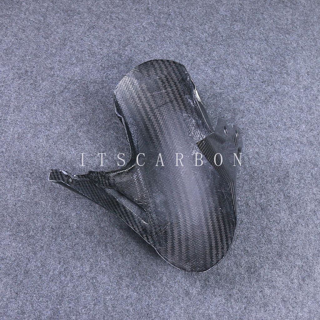2024 For BMW F900R F900XR S1000XR S1000R S1000RR 2015- - 2023  Real Pure Dry Carbon Fiber Motorcycle Front Fender Mudguard Guard