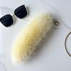 25cm Faux Fox Fur Tail Pendant Keychain for Bags & Accessories