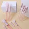 10-teiliges Candy Make-up Pinselset: Puder-, Rouge-, Lidschattenpinsel