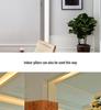 Modern Nordic Dual-Faced Silent Wall Clock for Living Room Decor