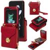 Kompatibel mit Samsung Foldable Z Flip7 6 5 4 3, Lanyard Crossbody Reißverschluss-Geldbörse Handy-Schutzhülle