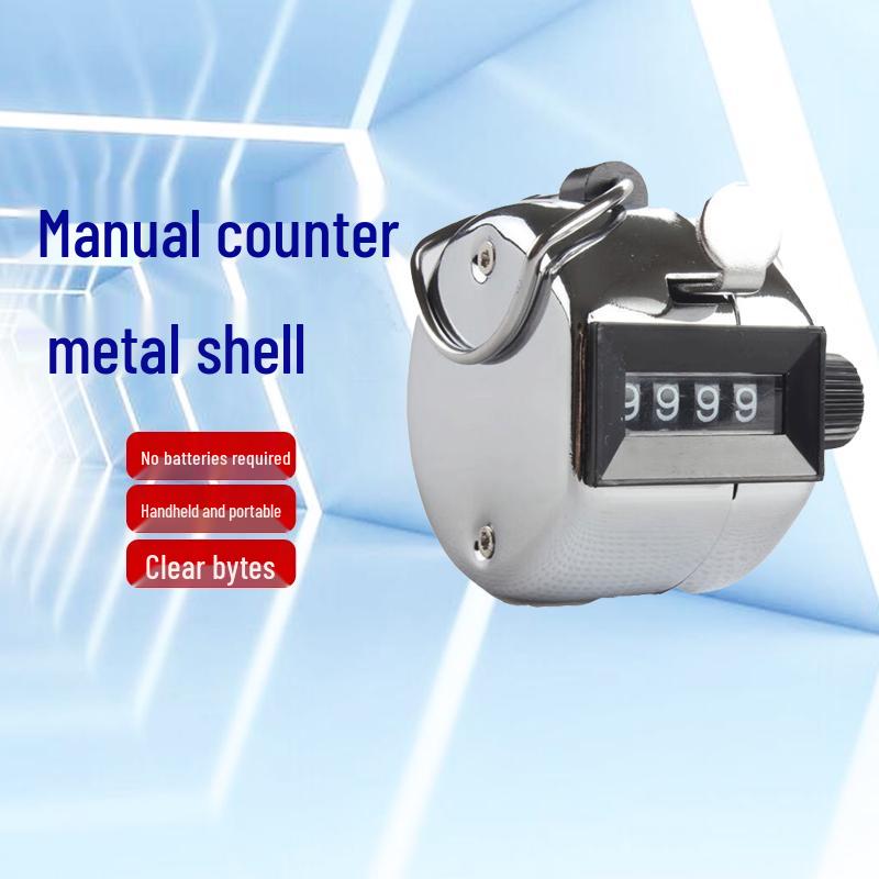 

Manual 4-Digit Mechanical Tally Counter