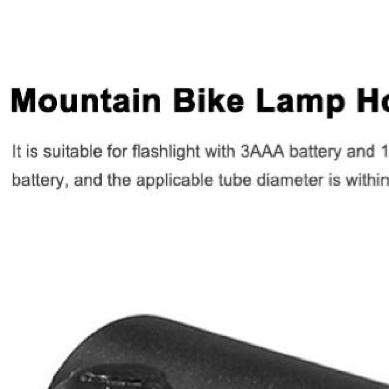 Bike Flashlight Holder Universal Bicycle Mounting Bracket Flashlight Holder Torch Clip for Mountain Bike Cycling Riding China Mainland