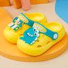 Non-slip sole children's slippers, breathable cartoon clogs, waterproof hole shoes for boys and girls, indoor summer wear
