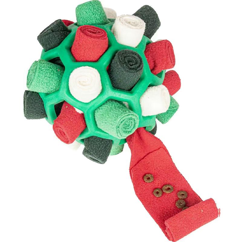 Polar Fleece Interactive Snuffle Hiding Food Durable Sniffle Interactive Treat Game Anti-demolition Toys Portable Slow Feeder