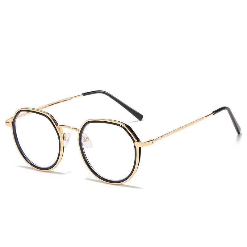 Lenses myopia glasses black frames Internet celebrities plain fashion no degree anti-blue flat glasses