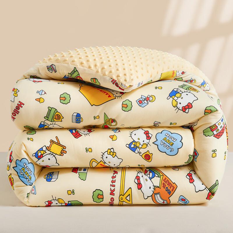 

Brangdy Cartoon Cat Winter Plush Quilt