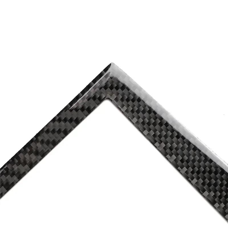 Fit For Infiniti Q50 Q60 2014-2019 Car Accessories Carbon Fiber Car Navigation Panel Interior Protection Decorative Stickers