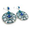 Les Trésors De Lily [M4137] - Turquoise Blue 'Altaï' Designer Earrings