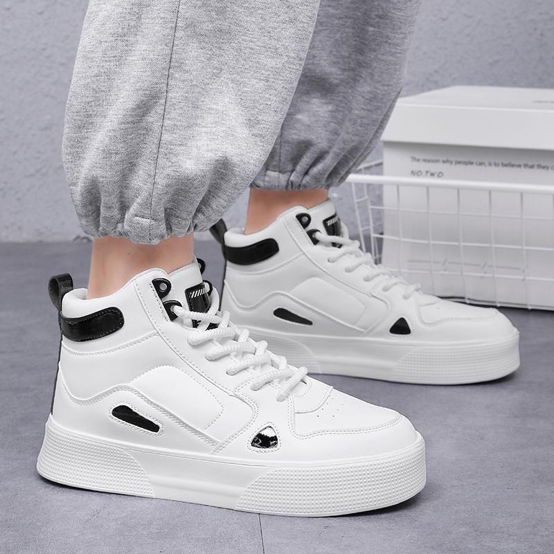 Big Size 47 High Top Shoes Men Casual Sneakers Comfortable Lightweight White Sport Running Shoes Training For Men Tenis Walking Gym Footwear