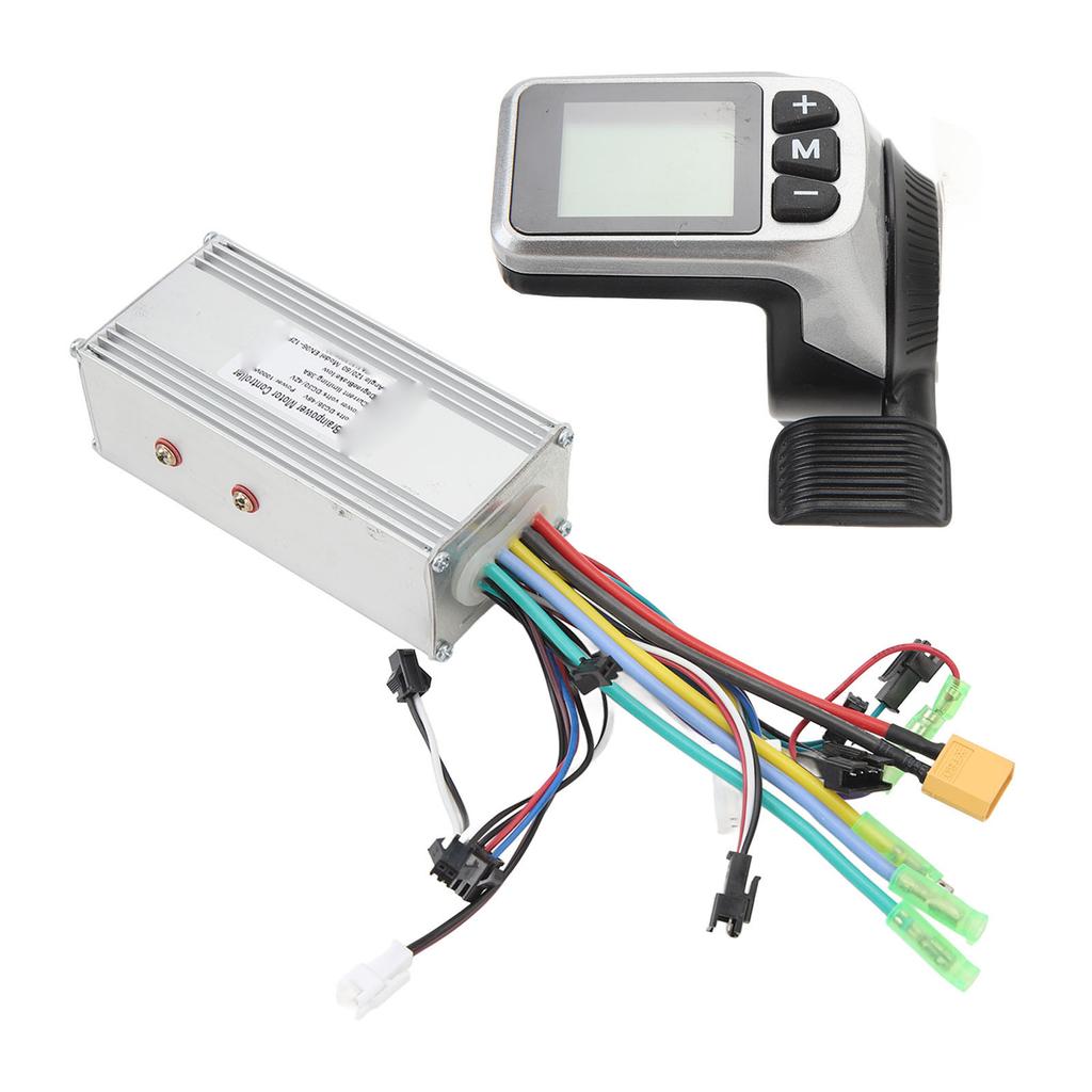 Electric Bike Sine Wave Brushless Controller Kit 36V 48V 1000W 38A 3 Modes Controller 124DX Thumb