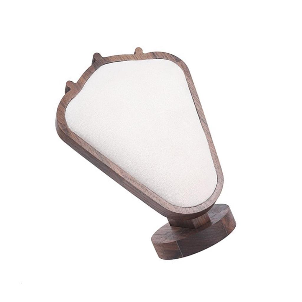 Velvets Necklace Showcase Stand Jewelry Chain Display Holder Elegant Women Accessories Organizer for Dressing Table