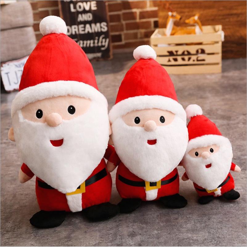 Large Santa Claus Plush Toy - Creative Christmas Gift for Girls 23cm