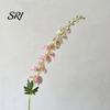 Forest Style Flower Arrangement Larkspur Artificial Flowers Realistic Delphinium with Bendable Stems Rustic Floor Eco-friendly Vase Decor for
