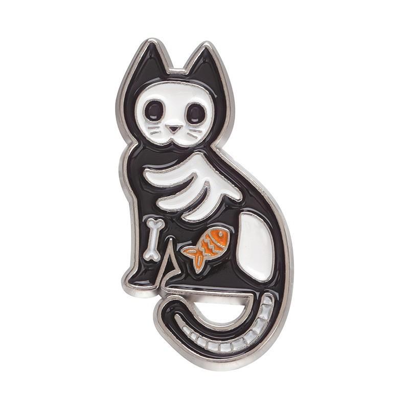 Charming Metal Crane Shape Brooch Fashionable And Decorative Enamel Pin All For