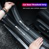 GLC GLB 5Pcs Car Door Sill Plate Paint Protectors Stickers For Mercedes Benz AMG W206 W204 W205 W212 W213 W221 W222 W223 W251 W