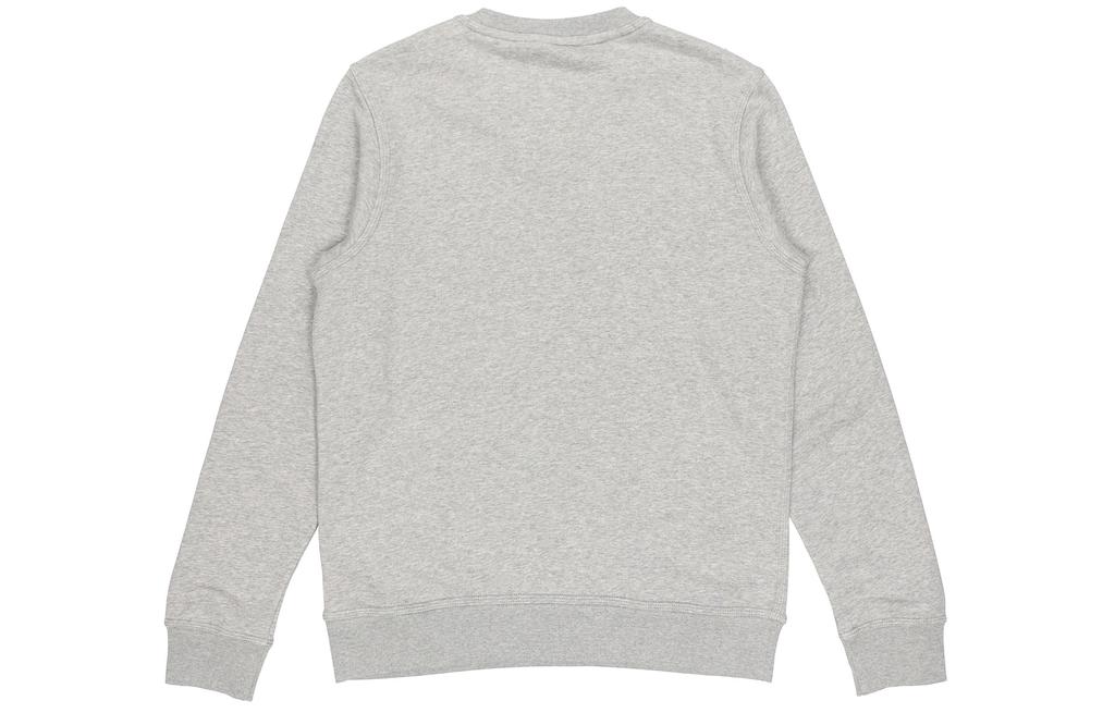 Nike Club Fleece Lined Embroidered Small Logo Classic Sneakers Sweatshirt Winter Men's Gray 916609-063
