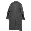 Max MaraWEEKEND 24250160426 Gray 100% Wool Herringbone Semi-Double Long Coat Coat 38 grayUsed