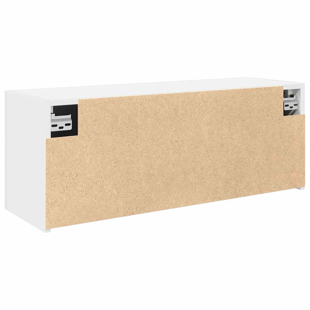 Badezimmerwandregal, Wandmontierter Aufbewahrungsschrank, 80x25x30 Cm
