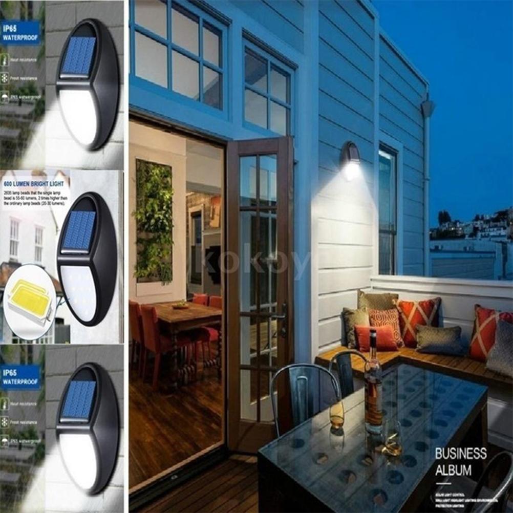 10LED Solar Light Wall Lamp IP65 Waterproof Outdoor Solar Garden Light for Yard Courtyard Led Solar