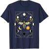 Goth Moth Tarot Card Moth T-Shirt
