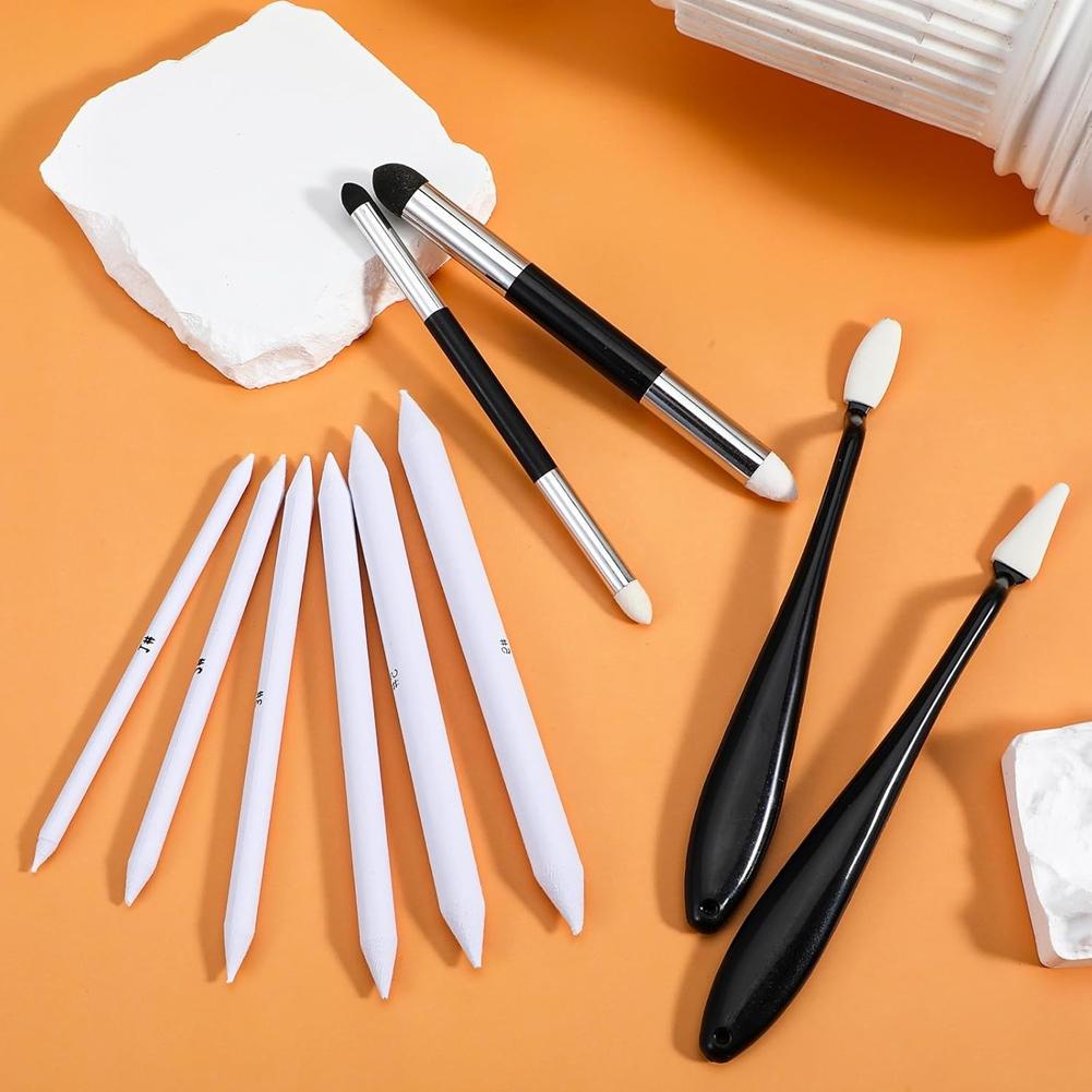 

BHBL 9 Pcs Blending Stumps for Drawing, Blendings Sticks Drawing Art Blenders for Student Artist Charcoal Sketch China Mainland