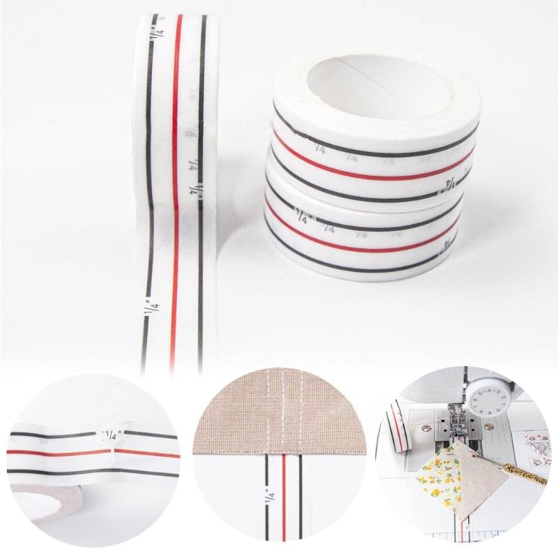 Diagonal Sewing Basting Tape for Sewing Straight Diagonal Seams Instruction Tool
