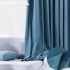 1PC NAPEARL 70-80% Blackout Multiple Solid Color Dyed Curtains For Living Room Bedroom Soft Curtain Home Decor