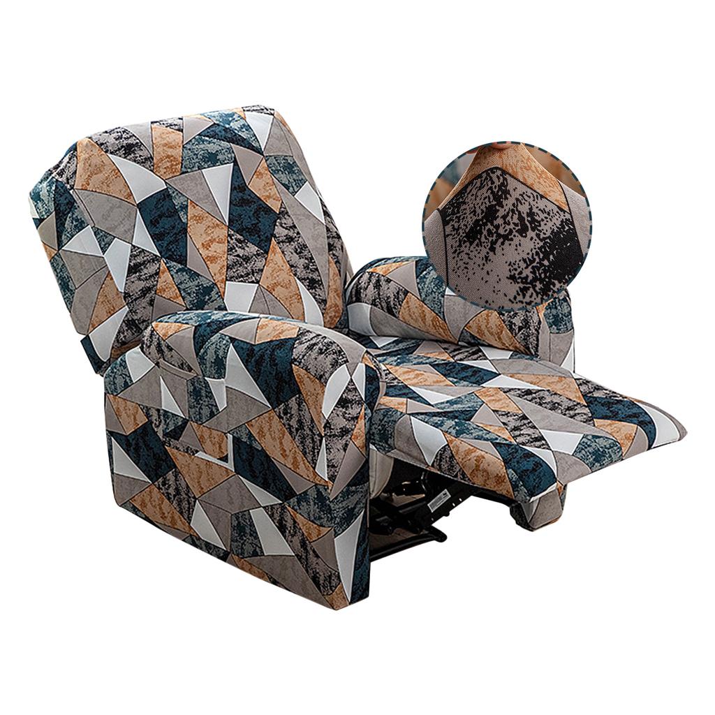Hochelastischer Relaxsesselbezug Wasserdichter Relaxsessel Lazy Boy Relaxsessel Sofabezüge Bedruckter Liegestuhlbezug mit Seitentasche