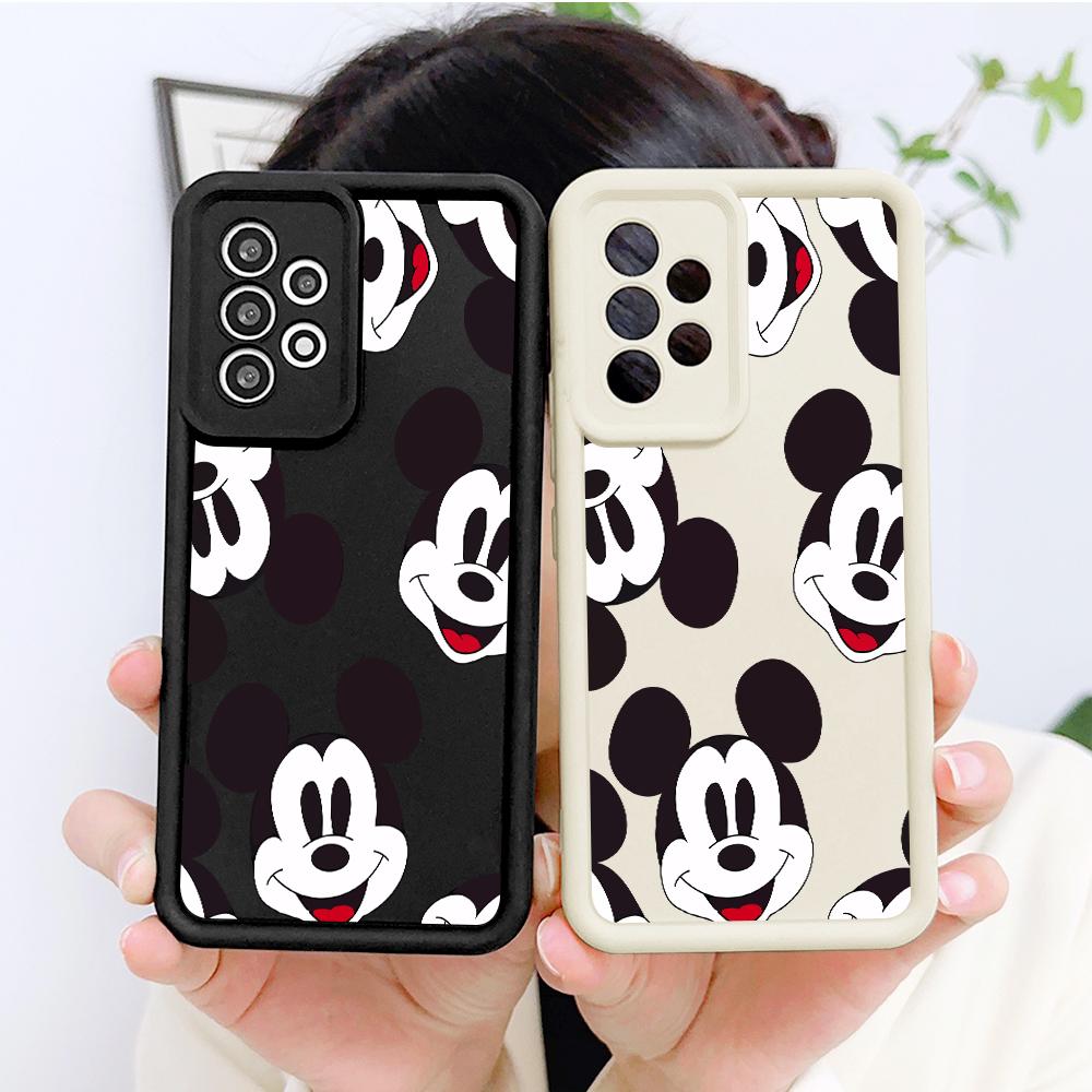 

Мягкий силиконовый чехол с изображением Микки, полное покрытие камеры, противоударный защитный резиновый чехол для iPhone Infinix Tecno OnePlus