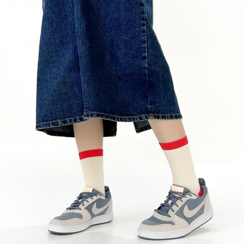 YELLOWSOCKS CANDY RED