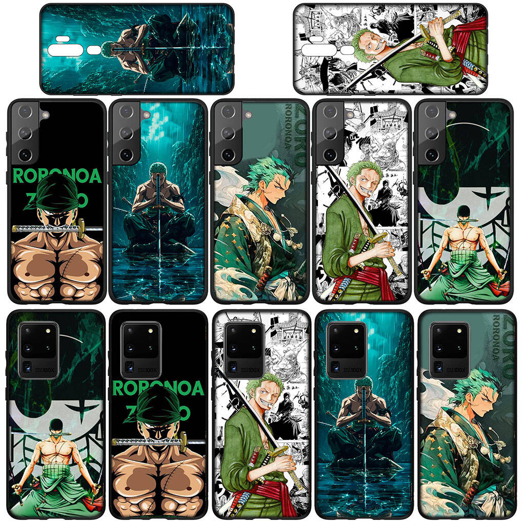 Phone Case for iPhone 17 15 16 Plus X Redmi Note 14 12 11 13 Pro Max Huawei P30 P20 Lite OPPO A60 A40 A80 A38 A54 Coque One Pieces Roronoa Zoro Cover