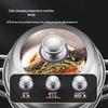 MAXCOOK 34cm 3-Layer 304 Stainless Steel Steamer Pot