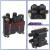 High-Voltage Ignition Coil Pack Accessory for Subaru Legacy 2.5L, Model 22433-AA580, Black